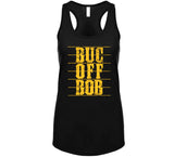 Buc Off Bob Pittsburgh Baseball Fan Distressed T Shirt