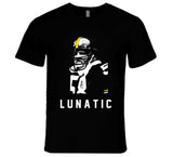Jack Lambert Lunatic Pittsburgh Football Fan T Shirt