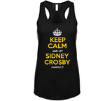 Sidney Crosby Keep Calm Pittsburgh Hockey Fan T Shirt
