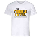 Pittsburgh Terrible Towel Football Fan Distressed T Shirt