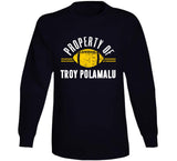 Troy Polamalu Property Of Pittsburgh Football Fan T Shirt