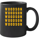 Rod Woodson X5 Pittsburgh Football Fan T Shirt