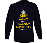 Roansy Contreras Keep Calm Pittsburgh Baseball Fan T Shirt