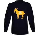 Kevin Stevens Goat 25 Pittsburgh Hockey Fan T Shirt