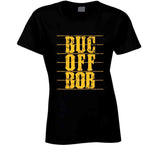 Buc Off Bob Pittsburgh Baseball Fan Distressed T Shirt