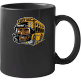 Jerome Bettis The Bus Pittsburgh Football Fan Distressed T Shirt