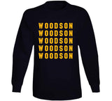 Rod Woodson X5 Pittsburgh Football Fan T Shirt