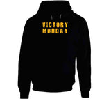 Victory Monday Pittsburgh Football Fan Distressed T Shirt