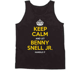 Benny Snell Jr Keep Calm Pittsburgh Football Fan T Shirt