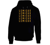 Mario Lemieux X5 Pittsburgh Hockey Fan T Shirt