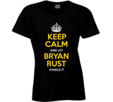 Bryan Rust Keep Calm Pittsburgh Hockey Fan T Shirt