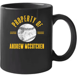 Andrew McCutchen Property Of Pittsburgh Baseball Fan T Shirt