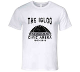 The Igloo Civic Arena Pittsburgh Hockey Fan T Shirt