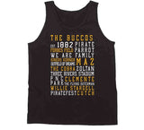 The Legend Of Pittsburgh Banner Pittsburgh Baseball Fan T Shirt