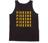 George Pickens X5 Pittsburgh Football Fan T Shirt