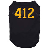 412 Area Code Pittsburgh Hockey Fan T Shirt