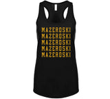 Bill Mazeroski X5 Pittsburgh Baseball Fan T Shirt