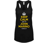 John Marino Keep Calm Pittsburgh Hockey Fan T Shirt