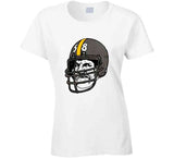 Jack Lambert Lunatic Caricature Pittsburgh Football Fan T Shirt