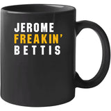 Jerome Bettis Freakin Pittsburgh Football Fan T Shirt