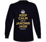 Jaromir Jagr Keep Calm Pittsburgh Hockey Fan T Shirt