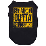 Straight Outta Pittsburgh Football Fan T Shirt