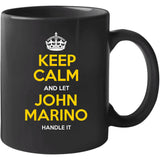 John Marino Keep Calm Pittsburgh Hockey Fan T Shirt