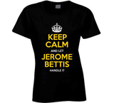Jerome Bettis Keep Calm Pittsburgh Football Fan T Shirt
