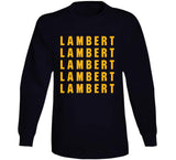 Jack Lambert X5 Pittsburgh Football Fan T Shirt