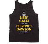 Dermontti Dawson Keep Calm Pittsburgh Football Fan T Shirt