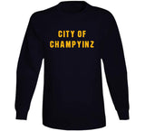 City Of Champyinz Pittsburgh Football Fan T Shirt