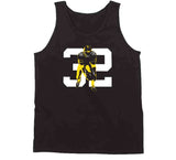 Franco Harris 32 Goat Immaculate Reception 50th Anniversary Pittsburgh Football Fan T Shirt