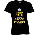 Brock McGinn Keep Calm Pittsburgh Hockey Fan T Shirt