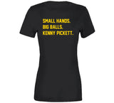 Kenny Pickett Small Hands Big Balls Pittsburgh Football Fan T Shirt
