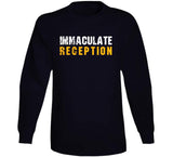 Franco Harris Immaculate Reception Pittsburgh Football Fan Distressed T Shirt
