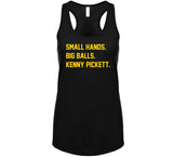 Kenny Pickett Small Hands Big Balls Pittsburgh Football Fan T Shirt