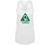 Pittsburgh Triangles Tennis Fan T Shirt