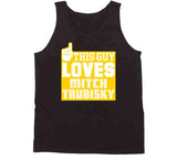 Mitch Trubisky This Guy Loves Pittsburgh Football Fan T Shirt